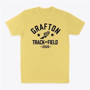 Grafton High School Track and Field Classic Dad T-Shirt