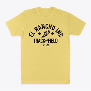 El Rancho School Inc Track and Field Classic Dad T-Shirt