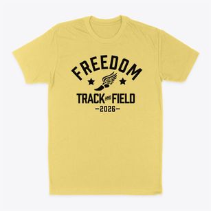 Freedom Elementary School Track and Field Classic Dad T-Shirt