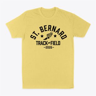 St Bernard Elementary School Track and Field Classic Dad T-Shirt