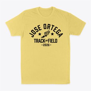 Jose Ortega Elementary School Track and Field Classic Dad T-Shirt