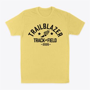 Trailblazer Elementary School Track and Field Classic Dad T-Shirt