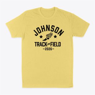 Johnson Elementary School Track and Field Classic Dad T-Shirt