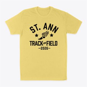 Saint Ann Middle School Track and Field Classic Dad T-Shirt