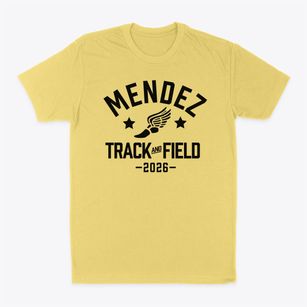 Mendez Center Track and Field Classic Dad T-Shirt