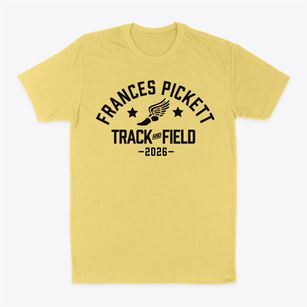 Frances Pickett Elementary School Track and Field Classic Dad T-Shirt