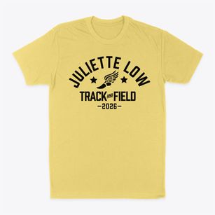 Juliette Low Elementary School Track and Field Classic Dad T-Shirt