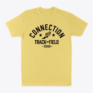 Connection Public Charter School Track and Field Classic Dad T-Shirt