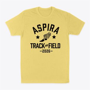 Aspira Track and Field Classic Dad T-Shirt