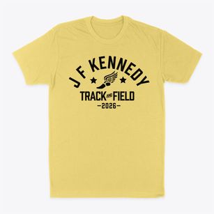 J F Kennedy Middle School Track and Field Classic Dad T-Shirt
