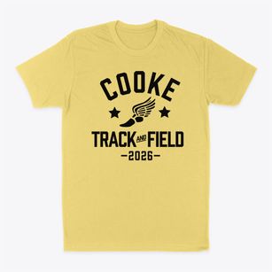 Cooke Elementary School Track and Field Classic Dad T-Shirt