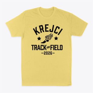 Krejci Academy Track and Field Classic Dad T-Shirt