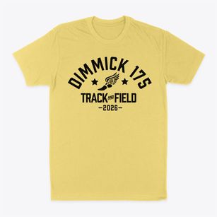 Dimmick Elementary School 175 Track and Field Classic Dad T-Shirt