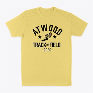 Atwood Elementary School Track and Field Classic Dad T-Shirt