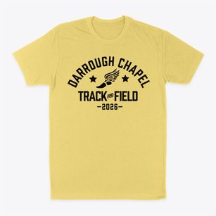 Darrough Chapel Elementary School Track and Field Classic Dad T-Shirt