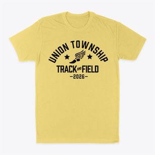 Union Township Middle School Track and Field Classic Dad T-Shirt