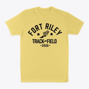Fort Riley Middle School Track and Field Classic Dad T-Shirt