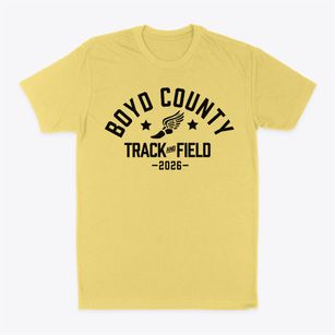 Boyd County Middle School Track and Field Classic Dad T-Shirt