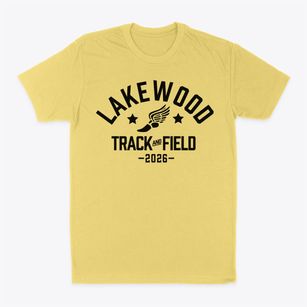 Lakewood Elementary School Track and Field Classic Dad T-Shirt