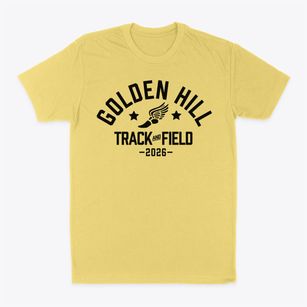 Golden Hill Elementary School Track and Field Classic Dad T-Shirt