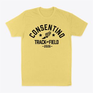 Consentino Middle School Track and Field Classic Dad T-Shirt