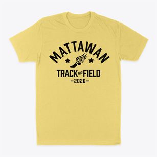 Mattawan High School Track and Field Classic Dad T-Shirt