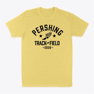 Pershing High School Track and Field Classic Dad T-Shirt
