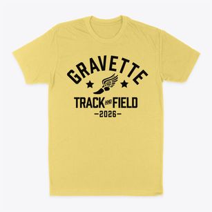 Gravette Junior High School Track and Field Classic Dad T-Shirt