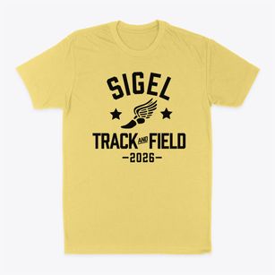 Sigel Township School 3 Adams Track and Field Classic Dad T-Shirt