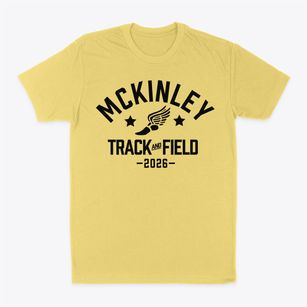 Mckinley Foundation Academy Track and Field Classic Dad T-Shirt