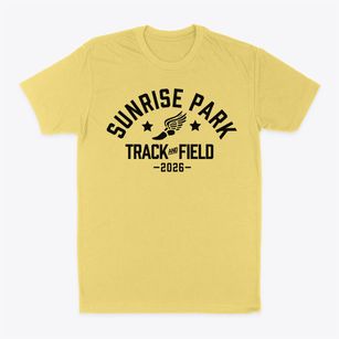 Sunrise Park Middle School Track and Field Classic Dad T-Shirt