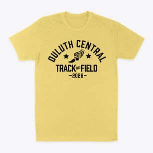 Duluth Central High School Track and Field Classic Dad T-Shirt