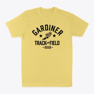 Gardiner Middle School Track and Field Classic Dad T-Shirt