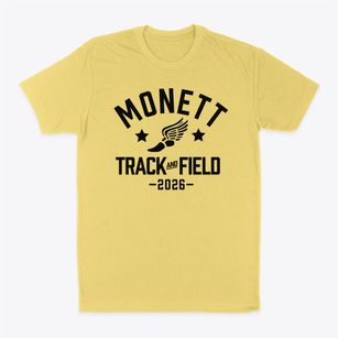 Monett R1 Elementary School Track and Field Classic Dad T-Shirt