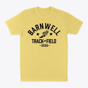 Barnwell Middle School Track and Field Classic Dad T-Shirt