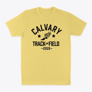 Calvary Christian School Track and Field Classic Dad T-Shirt