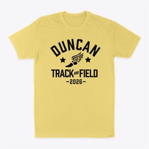 Duncan Elementary School Track and Field Classic Dad T-Shirt