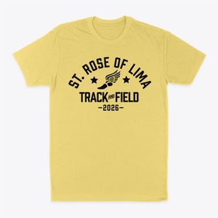 Saint Rose Of Lima School Track and Field Classic Dad T-Shirt