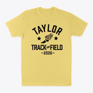 Taylor School Track and Field Classic Dad T-Shirt