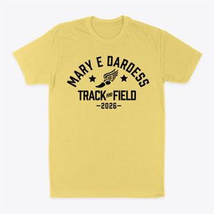 Mary E Dardess Elementary School Track and Field Classic Dad T-Shirt