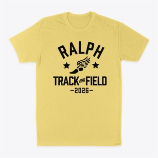 Ralph Waldo Emerson Junior High School Track and Field Classic Dad T-Shirt