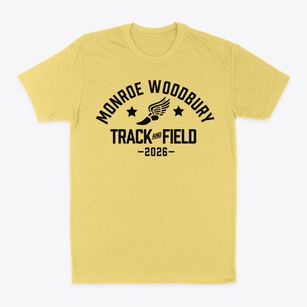 Monroe Woodbury Middle School Track and Field Classic Dad T-Shirt