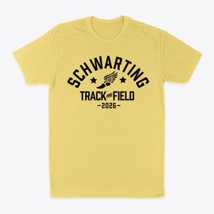 Charles Schwarting School Track and Field Classic Dad T-Shirt