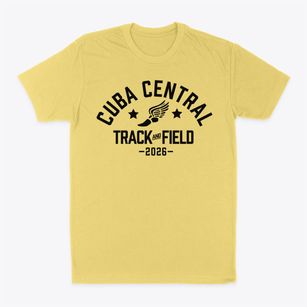 Cuba Central School Track and Field Classic Dad T-Shirt