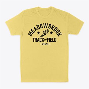 Meadowbrook Elementary School Track and Field Classic Dad T-Shirt