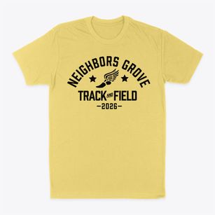 Neighbors Grove Christian School Track and Field Classic Dad T-Shirt