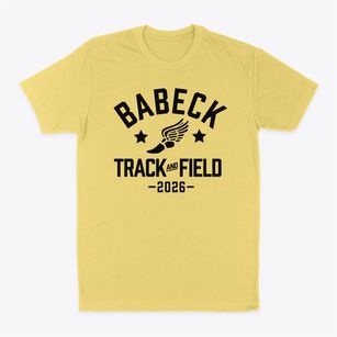 Babeck Elementary School Track and Field Classic Dad T-Shirt