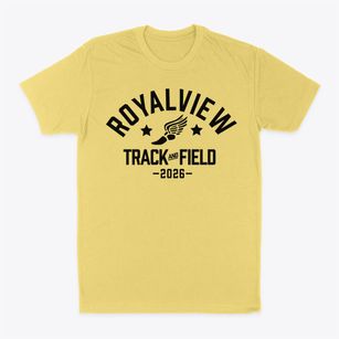 Royalview Elementary School Track and Field Classic Dad T-Shirt