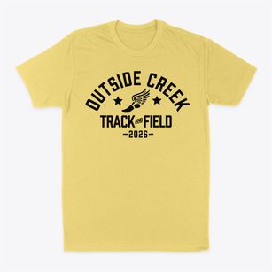 Outside Creek Elementary School Track and Field Classic Dad T-Shirt