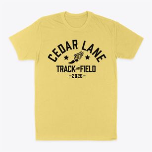 Cedar Lane Elementary School Track and Field Classic Dad T-Shirt